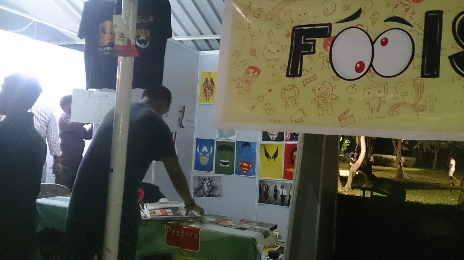 The stall — Foolstop, the college days